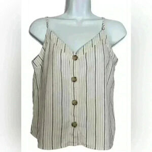 Abercrombie & Fitch Striped Tank Top (394)